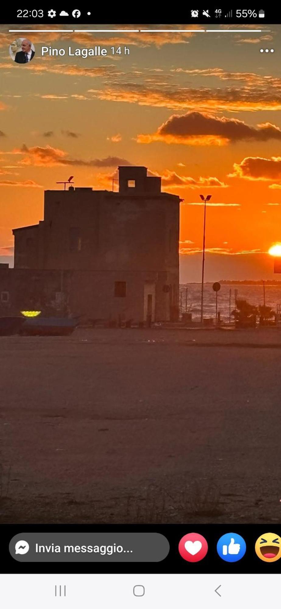 Aurora E Alba Apartman Casalabate Kültér fotó